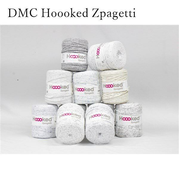 【ポイント最大20倍】 DMC Hoooked Zpagetti フックドゥ ズパゲッティ 超極太 800JPSTRACCIAY ストライププリント 約 120m