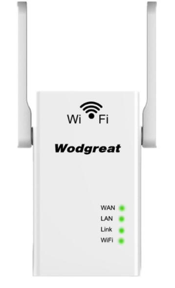【送料無料】 Wodgreat WiFi 白 リレー 無線 LAN リレー ブースター 信号 増幅器 2.4GHz 300Mbps Fア1-3 stock:Eア5-1