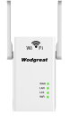 送料無料 Wodgreat WiFi 白 リレー 無線 LAN リレー ブースター 信号 増幅器 2.4GHz 300Mbps Fア1-3 stock:Eア5-...