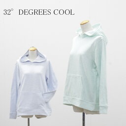 ポイント最大50倍以上アップ アウトレット 32° DEGREES COOL レディース トップス 裏起毛 フーディー プルオーバー 秋冬 #1566881 P523マ