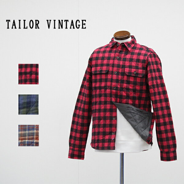 送料無料 アウトレット TAILOR VINTAGE メンズ アウター キルトジャケット 冬 #15643 2FP10