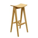 【送料無料】倉庫保管品 桜屋工業 キャノックC アッシュ 和風カウンター椅子 ナチュラル SH750 北海道・沖縄・離島 配送不可 併 ST上