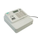 【送料無料】倉庫保管品 カシオ 電子レジスター SR-G3 ホワイト ※設定キーあり/トレー鍵なし/ロール紙なし 沖縄・離島 配送不可 併