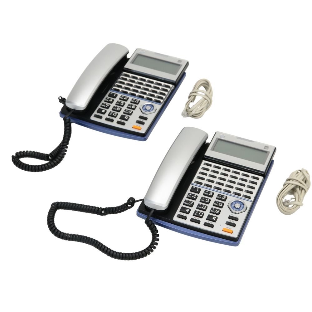 送料無料 ジャンク品 サクサ TD720 電話機 2台セット 北海道・沖縄・離島 配送不可 B3B