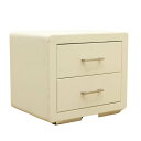 【送料無料】倉庫保管品 桜屋工業 チェリー CHERRY BA-33 サイドテーブル ホワイト 沖縄・離島 配送不可 併 ST