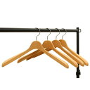 【最大70%off】美品 ナカタ NAKATA 木製ハンガー 4本セット シャツハンガー 沖縄・離島 配送不可 併 C2B