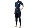 送料無料 展示品 HELMET DIVE ヘルメットセンスイ レディース ノンファスナー HL-714 ブラック×ホワイト XLB ウエットスーツIア4