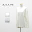 【送料無料】 アウトレット DKNY JEANS ダナキャランニューヨークジーンズ レディース トップス ネックニットカットソー 春 秋 冬 #622246 2FP123
