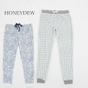  アウトレット HONEYDEW レディース ルームウェア スーパーソフトプラッシュ パジャマパンツ 秋 冬 #589386 P276サ