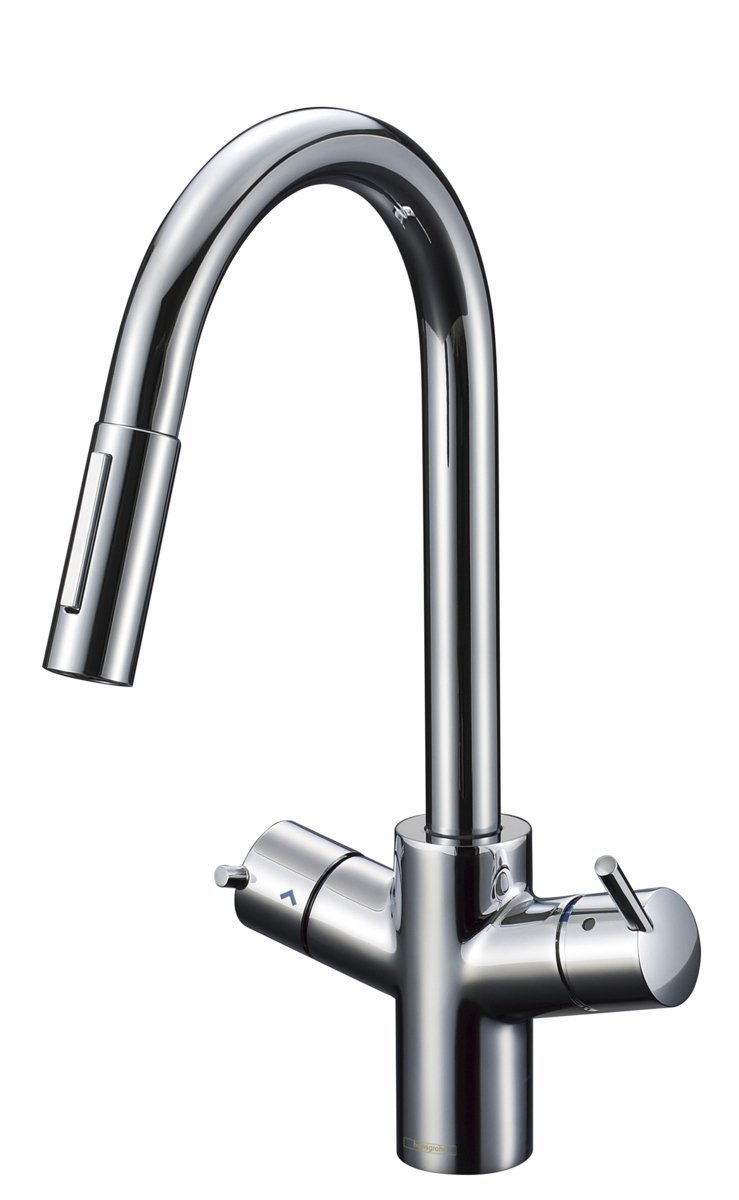 送料無料 未使用品 ハンズグローエ タリス ヴァリアルク 引出式キッチン浄水器 混合水栓 ＊本体のみC3D