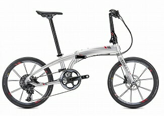 ■シマノ 11SPEED ■アルミフレーム ■ハイテンフォーク ■20インチ(451)ホイール ■重量 10.2kg ■適応身長 142-190cm ■フォールディングサイズ W80×H74×D38cm ■シマノ油圧ディスクブレーキ ■ペダルなし