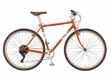 ■クロモリフレーム ■クロモリフォーク ■マイクロシフト 9SPEED ■KENDA FIND RIDGE 700x35Cタイヤ ■ペダル付