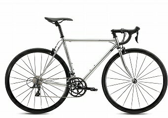 ■クロモリフレーム ■クロモリフォーク ■シマノソラ 9SPEED ■Chaoyang Viper 700×25Cタイヤ ■重量 11.5kg ■ペダル