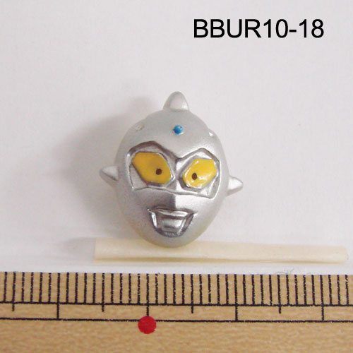 Rakuten - 【在庫限り】 ウルトラマンボタン 18mm BBUR10-18 【RN】3F ウルトラヒーロー キャラクター ぼたん 手芸