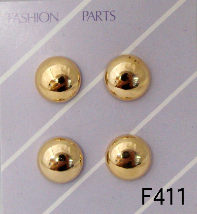 在庫処分 ワンタッチポイント f411 【KN】 3F アクセサリー ポイント 金 ゴールド ニット ハンドメイド