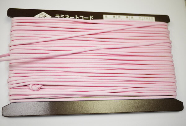 処分品 ラミネートコード 中 色4 約3mm 約15m 色焼け品【KN】ロープ 手紐 巾着