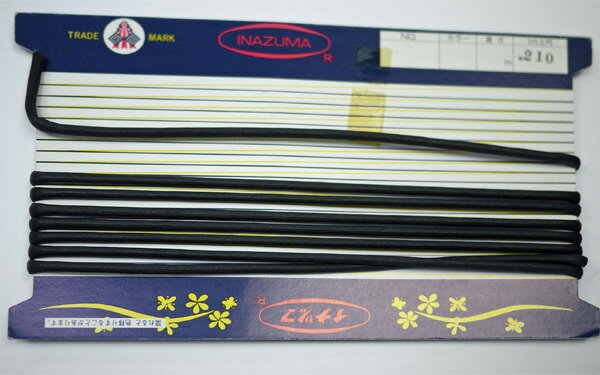 処分品 ラミネートコード イナズマ 色26 約3mm 約2m 色焼け品【KN】ロープ 手紐 巾着