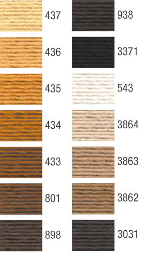 DMC 25番糸 色18-b （品番117＃25） 刺しゅう糸 【KY】