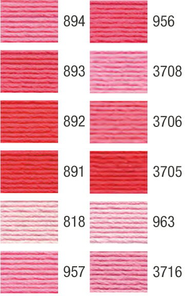 世界中で愛されているDMCの25番糸”Mouline Soecial”は、刺しゅう糸の代名詞になっています。 エジプトの最高級繊維コットン100％で作られるその品質は高く評価されています。 輝くような艶と洗っても色落ちしにくく、光線にたいし...