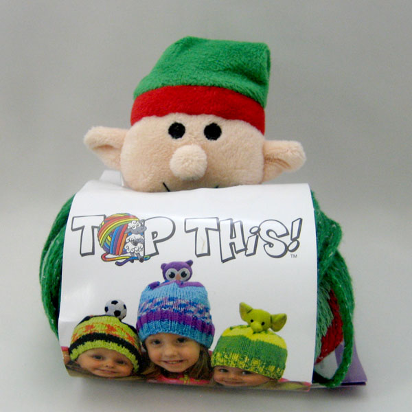 【処分・】 DMC TOP THIS! elf エルフ (TTY15EF) 【KN】 ぬいぐるみ付き 帽子用毛糸 ニット帽 キット