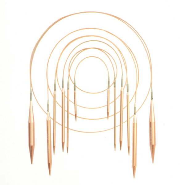 DMC 付け替え式針 U2142/100 【KY】 Rose Gold Interchangeable Circular Needle 編み物 100cm