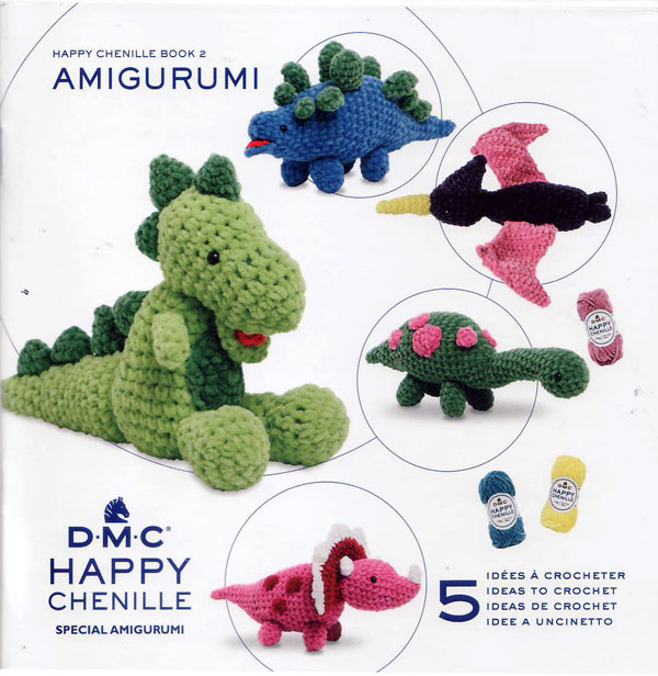 ミニブック HAPPY CHENILLE BOOK 2 AMIGURUMI 15728/22 DMC 【KY】 ハッピーシェニール 編みぐるみのサムネイル