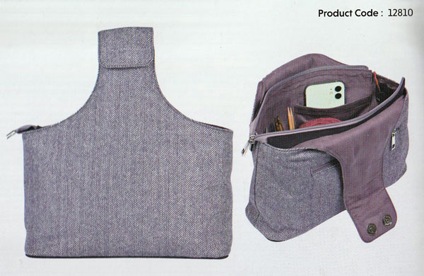 ꥹȥХå Ǽեե֥å Wrist Bag12810 ˥åȥץKNSnug Collection (Purple Tw...