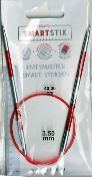 ニットプロ Smartstix 輪針 40cm 3.50mm 42047【KN】 編み物 手あみ