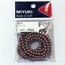 【店頭在庫品】高級カラーパール k254 (ブロンズ) 4mm 【KN】【MI】 1