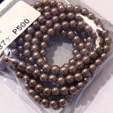 【店頭在庫品】高級カラーパール k254 (ブロンズ) 4mm 【KN】【MI】 2