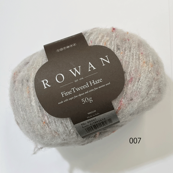 ファインツイードヘイズ Fine Tweed Haze ROWAN 【KY】 DMC 毛糸 編み物 ツイード ローワン