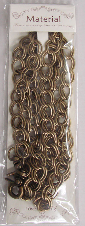 バッグ用チェーンBIG アンティークゴールド BGT13-120AG 【KY】 巾1.3cm×120cm Mat...