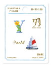 by ݌Ɍ Floral Initial Y~Yacht H459-138 n}iJ yKNz2J hイ CjV bg D p p