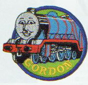 ワッペン ゴードン C-143 オリムパス 刺しゅう 【KY】 きかんしゃトーマス となかまたち アイロン接着 きかんしゃトーマス