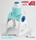クールリッチ 2通り削れる電動かき氷器(ミントブルー) 【 パール金属 】