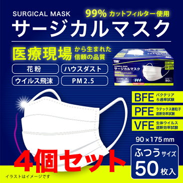 サージカルマスク マスク 在庫あり 50枚 (以下検索キーワード) 医療用 不織布マスク ゴム 箱 フィルター ウイルス 99%カット 新品 ウレタン 柄 大きめ おしゃれ 携帯 大人 シート スプレー 即納 大量 使い捨て 取り替えシート やわらか 不織布 ワイヤー vfe