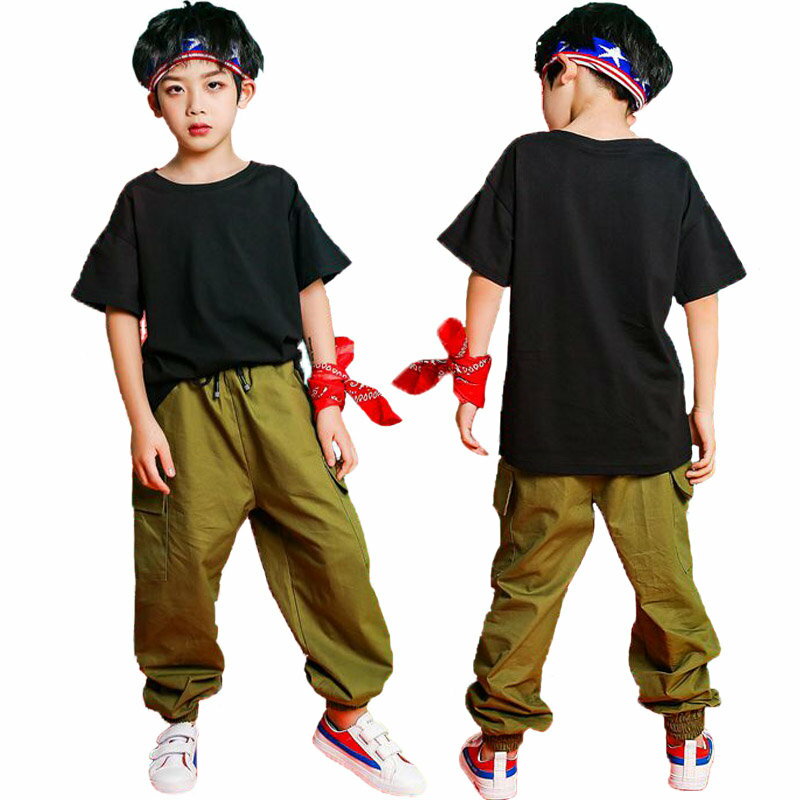 子供 ヒップホップ ダンクトップ シャツ キッズ ダンス 衣装 ギンガムチェック tシャツ サルエルパンツ セットアップ ダンス衣装 HIPHOP ダンス衣装 ジャズダンス ステージ衣装 キッズ ダンス 衣装 チェック衣装