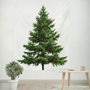クリスマスツリー タペストリー クリスマス タペストリー ツリータペストリー 150X100cm 壁掛けタペストリー 飾り布 クリスマスデコレーション インテリア ウォール 雰囲気作り リビングルーム 玄関 部屋 パーティー