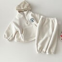 スウェット ベビー 2点セット 上下セット キッズ 快適 男の子 女の子 5カラー 子供服 可愛い 韓国風 春 秋 1歳 2歳 3歳 ベビー服 66cm 73c...