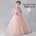 送料無料 キッズ ドレス 結婚式 プリンセスドレス 発表会 ロングドレス 子供 ドレス カラフル 結婚式ドレス おしゃれ 刺繍 花柄 七五三 子供フォーマルドレス ピアノ発表会 120/130/140/150/160/170 ピンク シャンパン ホワイト 子どもドレス 誕生日 入園式 卒業式 演奏会