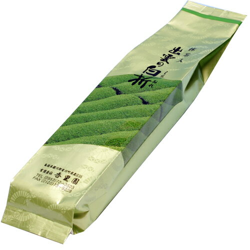 抹茶入り出雲白折 180g （抹茶入り茎