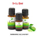 エッセンシャルオイル 精油 アロマオイルライム 5ml