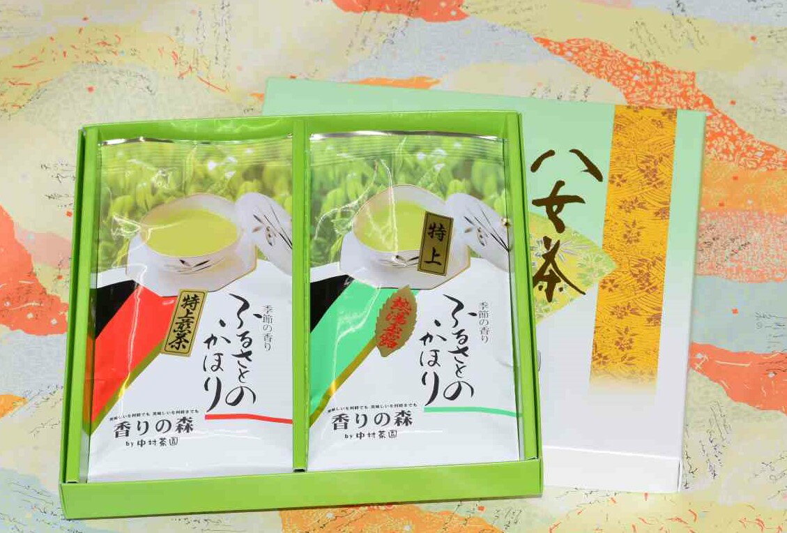 八女茶 八女茶ギフト(特上煎茶・熱湯玉露)七五三/御祝/内祝/感謝/御中元/御歳暮/御供物/敬老/香典返し/母の日/父の日