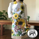 エプロン 首掛け ワンピース コットン 母の日 綿 ブランド 花柄 高級 かわいい おしゃれ お洒落 可愛い ラッピング 首かけ 大人可愛い 大人 レディース ...