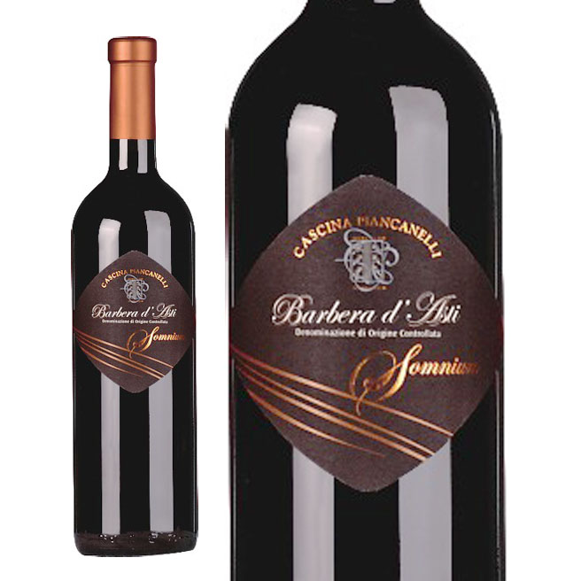 ガーネット色をしており、素晴らしく調和のとれた味のワインです。 INFORMATION 商品名 バルベーラ・ダスティ D.O.C.ソムニウム ワイナリー カシーナ・ピアンカネッリ 英語表記 BARBERA D’ASTI D.O.C.SOMNIUM / CASCINA PIANCANELLI 名称 赤ワイン 内容量 750ml ボディ フルボディ 生産地 イタリア　ピエモンテ州 原材料（ブドウ品種） バルベーラ 100％ 格付け D.O.C. テイスト 辛口 ALC度数 15％ 保存方法 高温、多湿を避け、直射日光の当たらない涼しい場所で保管してください。 発送温度帯 常温便 同梱 常温便、冷蔵便 ＞同梱・配送についての詳細はこちら 備考 他モールと在庫を共有のため、タイミングによっては品切れとなり、在庫補充にお時間を頂く場合や、終売の際にやむを得ずキャンセルさせて頂く場合がございますことをご了承ください。 2010年 デュヤドーロ・D.O.C. ＆ D.O.C.G. ワインコンクール 2011 金賞受賞 2007年 デュヤドーロ・D.O.C. ＆ D.O.C.G. ワインコンクール 2009 金賞受賞 弊社ではペーパーレス化の推進および、注文詳細などの情報漏洩防止の観点より、明細書の同梱を行っておりません。 明細書をご希望の場合は、お手数をおかけいたしますが商品購入ページにて、明細書の同梱の項目の「希望する（明細書あり）」をご選択ください。 また、領収書が必要な場合は、「購入履歴」の注文詳細よりWEB発行が可能となっておりますのでご利用下さい。※ヴィンテージは最新のものを予定しておりますが、在庫状況によって変更になる場合がございます。 ※またワインのラベルやキャップシール等のデザインなどが予告なく変更となる場合がございます。