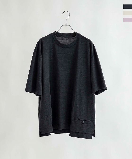 alk phenix アルクフェニックス Wool Blend T-shirts WOL ウールジャージー素材 断熱 防臭 ドライ Tシャツ ウールブレンド【MEN】