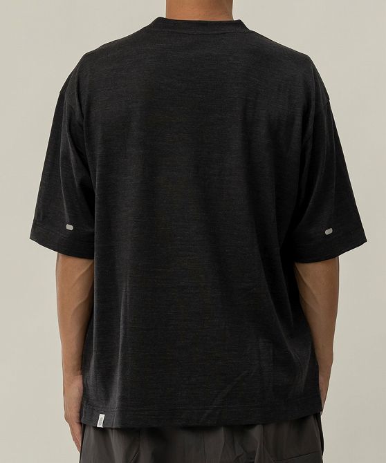 alk phenix アルクフェニックス Wool Blend T-shirts WOL ウールジャージー素材 断熱 防臭 ドライ Tシャツ ウールブレンド【MEN】