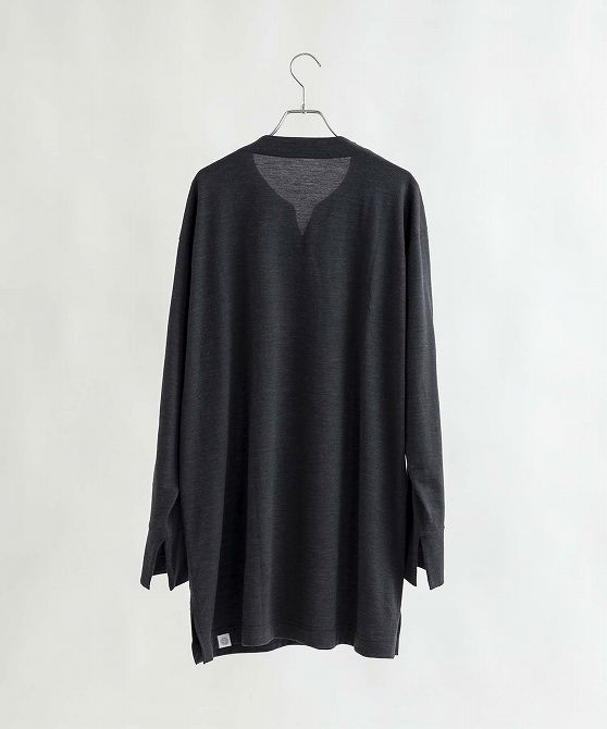 alk phenix アルクフェニックス Wool Blend Nomadic Shirts WOL ウールジャージー素材 断熱 防臭 ドライ ロングスリーブシャツ ウールブレンド ロンT 【MEN】