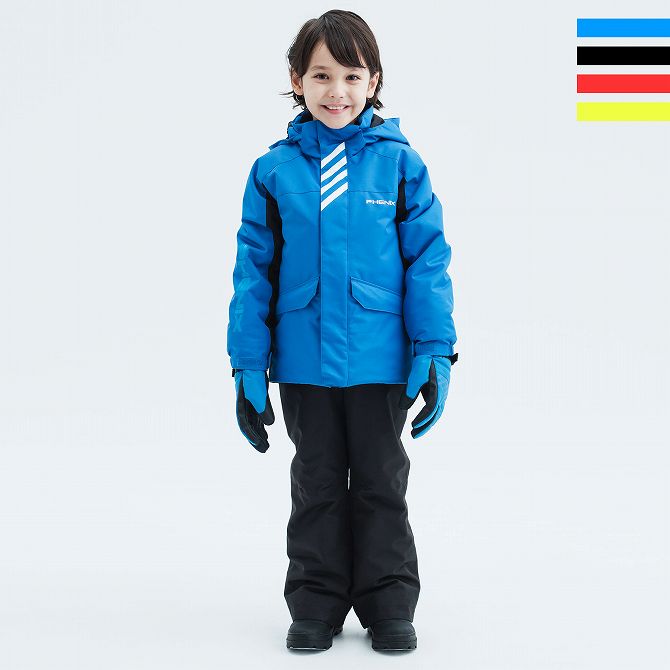 Phenix フェニックス BLIZZARD Jr. TWO-PIECE ブリザード ジュニア ツーピース スキーウェア 男の子 子供服 こども服 キッズ 防水 スポーツウェア ウィンター おしゃれ かっこいい かわいい ブランド【JUNIOR】