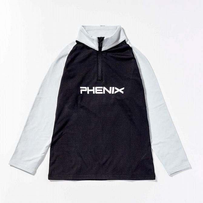 Phenix フェニックス RETRO70 Jr 1/2 ZIP TEE レトロ70 ジュニア ハーフジップティー 長袖Tシャツ カットソー【JUNIOR】 2